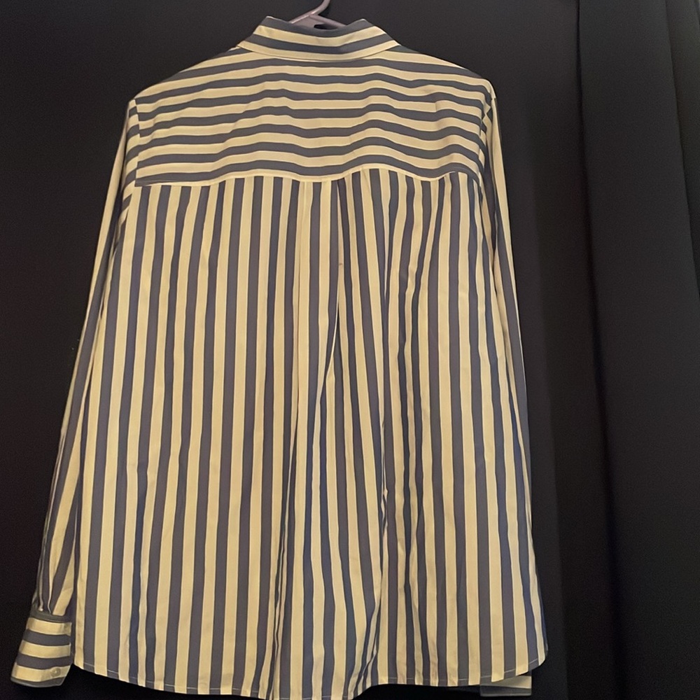 Striped Button-Up Shirt - Picture 2 of 5